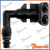 Gicleur de lave-phare gauche pour OPEL | EDS-PL-000, 190747